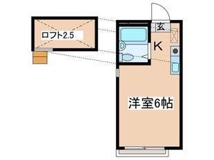 ハイムＳの物件間取画像